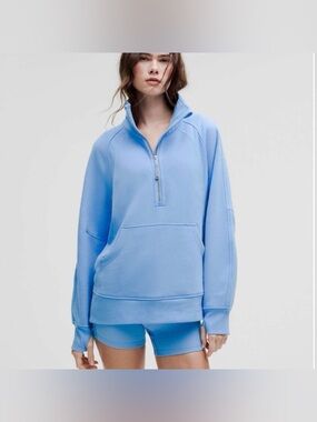 Lululemon Scuba Oversized Funnel-Neck Half Zip *Long